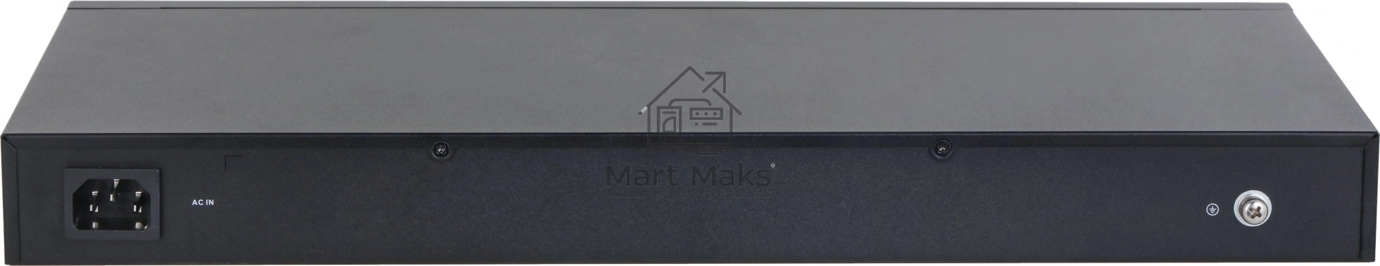 Коммутатор неуправляемый 24-портовый DAHUA DH-S3226-24ET-240 с РоЕ, 24xRJ45 100Mb PoE, 2хКомбо SFP/RJ45 1Gb uplink, суммарно 240Вт, коммутация 8.8 Гбит/с, MAC-таблица 8К