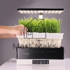 Гидропонная установка Cactus Garden 3.0л 24Вт черный (CS-LEDPOT-11)