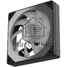 Вентилятор для корпуса Formula Floe Se 12 ARGB 120х120x25 черный, 120x120x25 мм, 1500 об/мин, 27.5 дБ, 4 pin