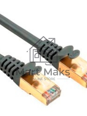 Патч-корд Hama H-78422 8p8c (RJ45) (m-m) CAT5e STP 1.0 м 1000 Мбит/с экранированный 1зв серый Патч-корд Hama H-78422 8p8c (RJ45) (m-m) CAT5e STP 1.0 м 1000 Мбит/с экранированный 1зв серый