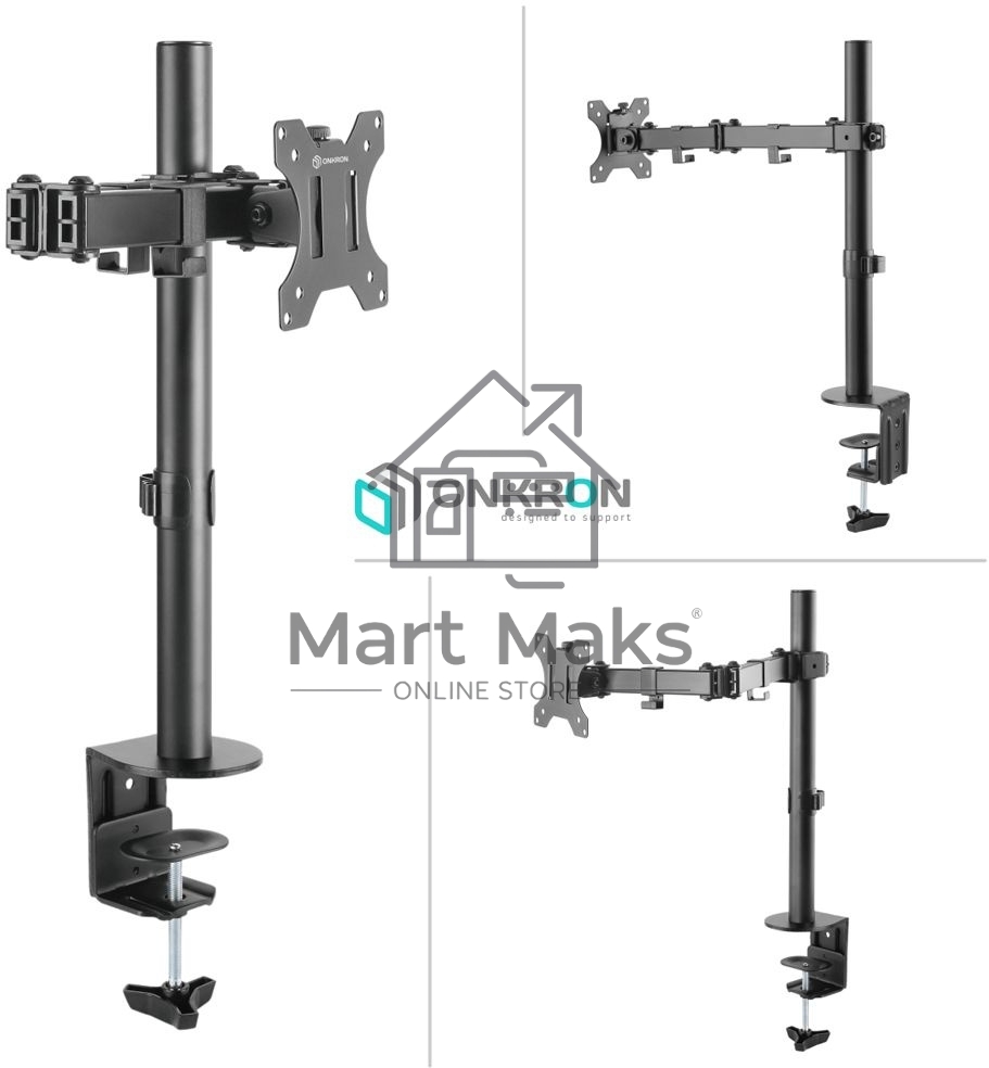 Кронштейн ONKRON D121E для монитора 13