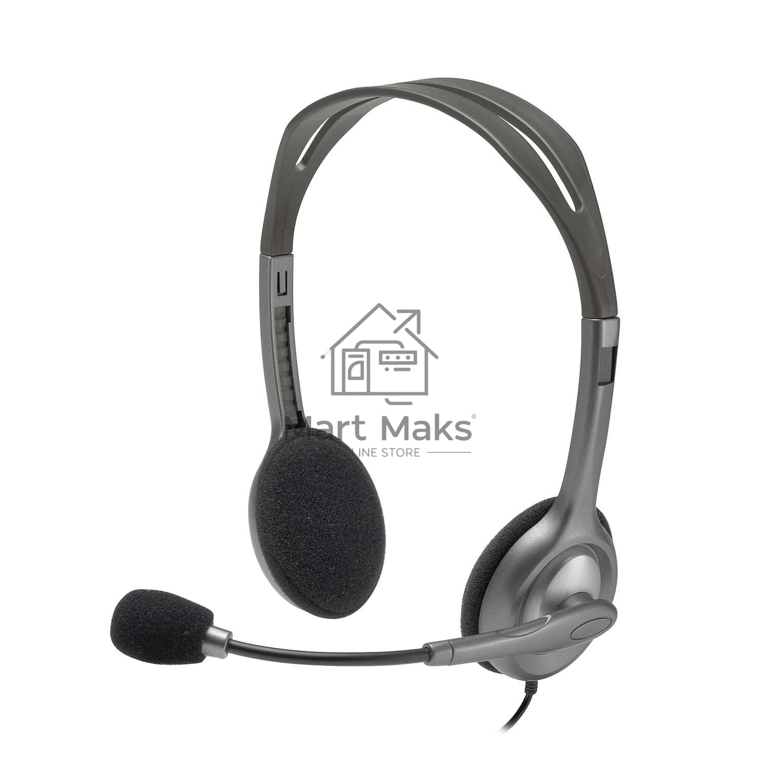 Гарнитура Logitech Headset H110 grey (981-000472/981-000271)