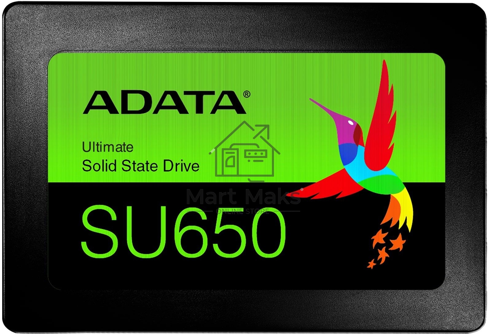 Накопитель SSD ADATA SU650, 256Gb, SATA III, 2.5