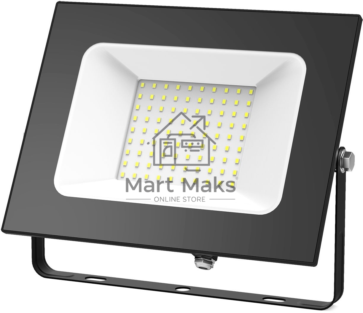 Прожектор светодиодный Elementary 70W 7175lm 4000К 175-265V IP65 черный LED