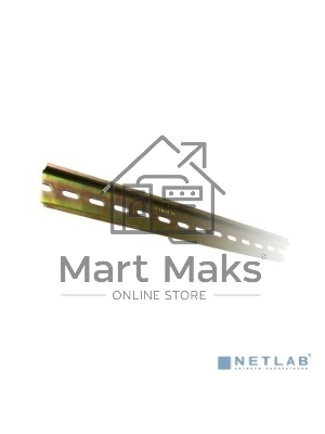 Рейка DIN 200мм перф. EKF adr-20