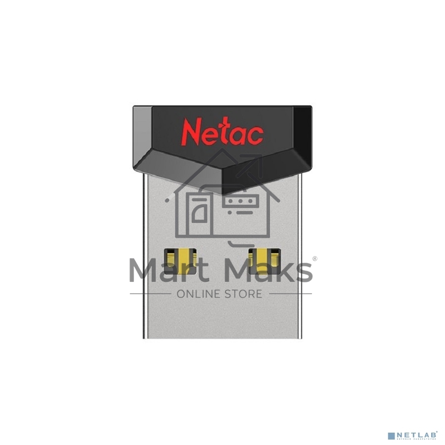 Флешка USB R/W R/W Netac UM81 32Gb <NT03UM81N-032G-20BK>, USB2.0, Ultra compact