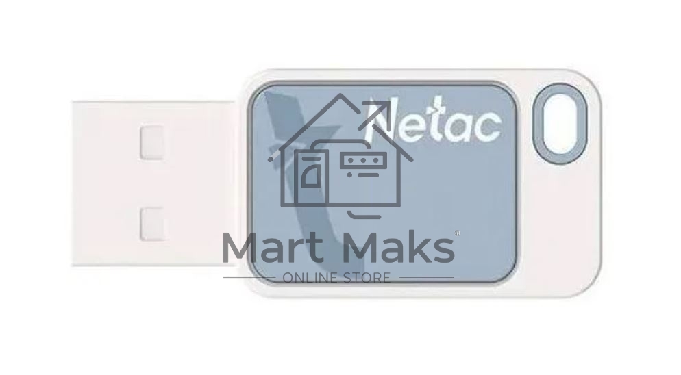 Флешка USB R/W R/W Netac 8Gb UA31 NT03UA31N-008G-20BL USB2.0 синий