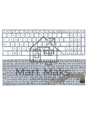 Клавиатура для ноутбука Asus X540 X540L X540LA X540CA X540SA белый