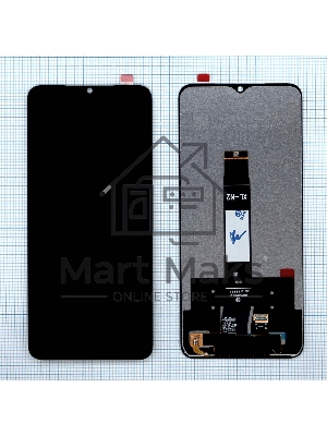 Дисплей для Xiaomi Redmi A1, Redmi A1 Plus, Poco C50 в сборе с тачскрином черный