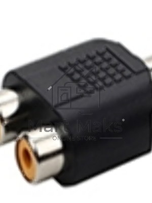 Разетвитель RCA (тюльпан) 1 мама - 2 мама