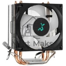 Кулер для процессора DEEPCOOL AG300 LED, 92 мм, алюминий/медь, 3050 об/мин, 30.5 дБ, 4 pin, 150 Вт, 129 мм