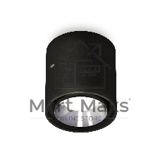 Светильник Ambrella Light XS7723003 SBK/PSL черный песок/серебро полированное MR16 GU5.3 (C7723, N7032)