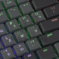 Клавиатура Oklick K615X проводная, USB Type-A, чёрный