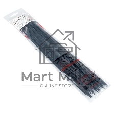 Хомут P6.6 4.8x300 FlexLock стандартный черн. (уп.50шт) PROxima EKF plc-fl-ctsb-4.8x300-r