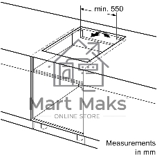 Индукционная варочная поверхность Bosch PIF651HC1E, 4 конфорки, с зоной расширения, стеклокерамика, 7400 Вт