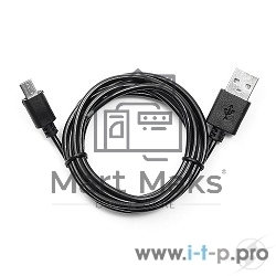 Кабель USB 2.0 Pro Cablexpert CC-mUSB2-AMBM-6, AM/microBM 5P, 1.8м, экран, черный, пакет