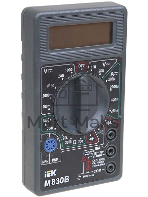 Мультиметр Iek TMD-2B-830 цифровойUniversal M830B IEK