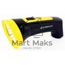 Фонарь LED 3804M (аккум. 220В черный/жел. 4 LED SLA пласт. коробка) Ultraflash 12867 Фонарь LED 3804M (аккум. 220В черный/жел. 4 LED SLA пласт. коробка) Ultraflash 12867