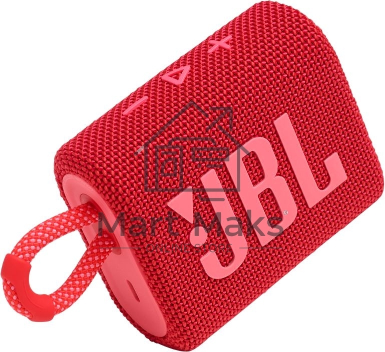 Портативная акустика JBL GO 3, красный