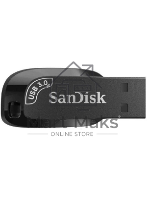 Флешка USB Sandisk CZ410 Shift Ultra (SDCZ410-256G-G46), 256Gb, USB 3.2, R/W 100/45, черный