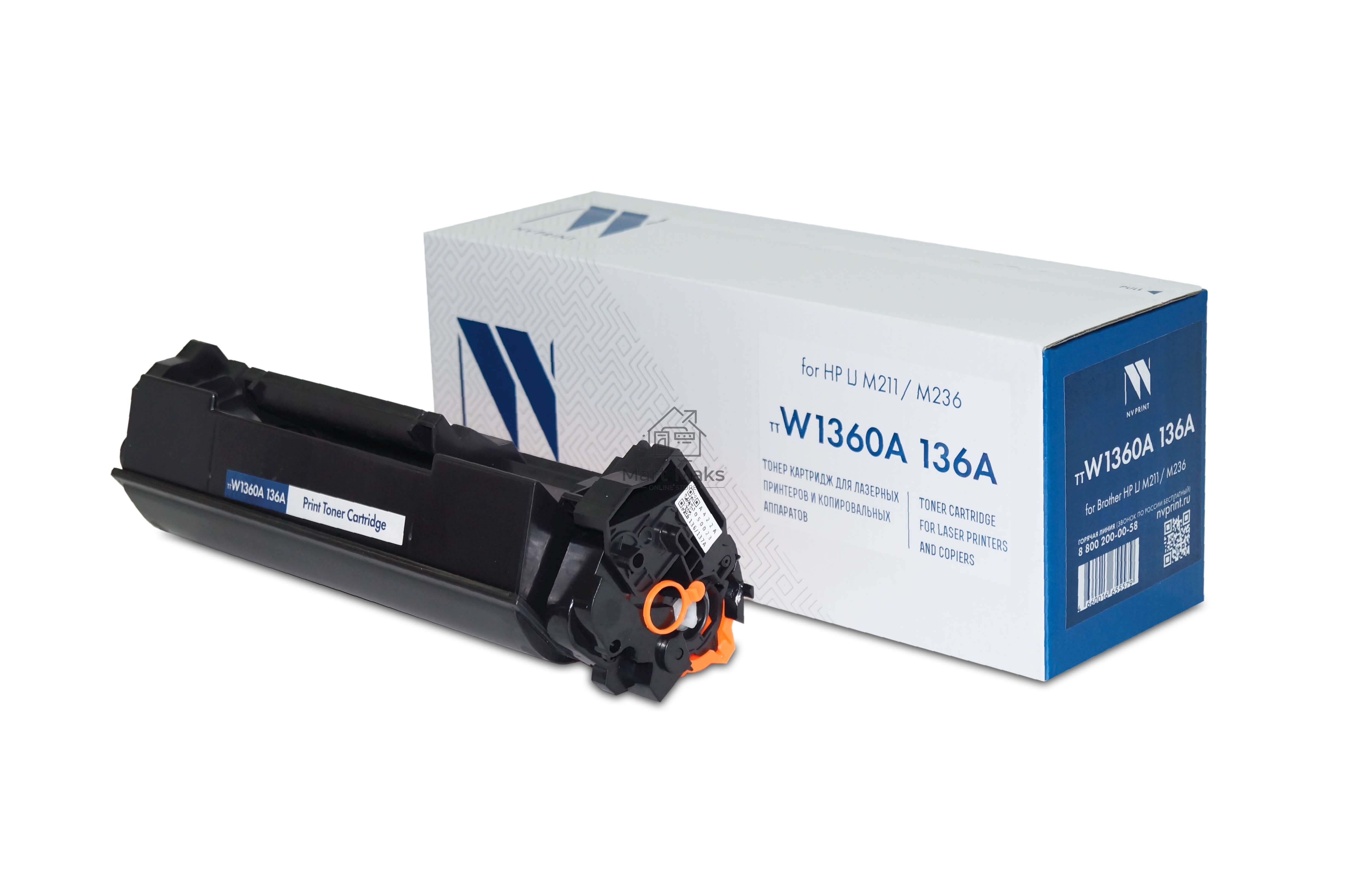 Картридж лазерный NVP совместимый NV-W1360A 136A (без ГАРАНТИИ) для HP LJ M211/M236 (1150k)