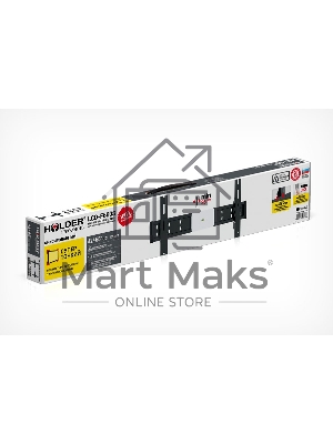 Кронштейн для телевизора Holder LCD-F6608 черный 42