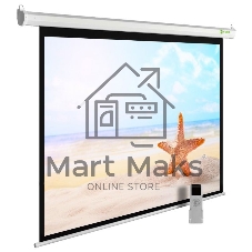 Экран Cactus 175x280 см SIlverMotoExpert CS-PSSME-280X175-WT 16:10 настенно-потолочный рулонный белый (моторизованный привод)