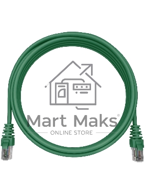 Патч-корд NTSS NTSS-PC-UTP-RJ45-5e-0.3-LSZH-GN NTSS-PC-UTP-RJ45-5E-0.3-LSZH UTP RJ-45 вил.-вилка RJ-45 кат.5E 0.3м зеленый LSZH (уп.:1шт)