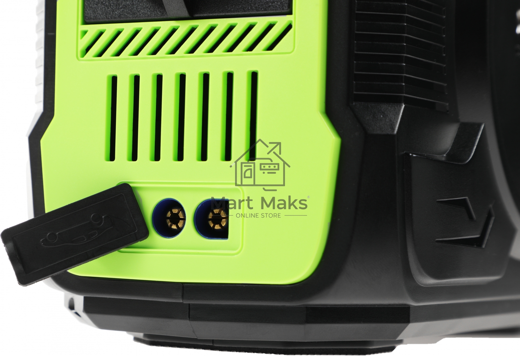 Портативный аккумулятор Cactus CS-PCS144-EC5 40000mAh 2.1A 2xUSB черный/зеленый