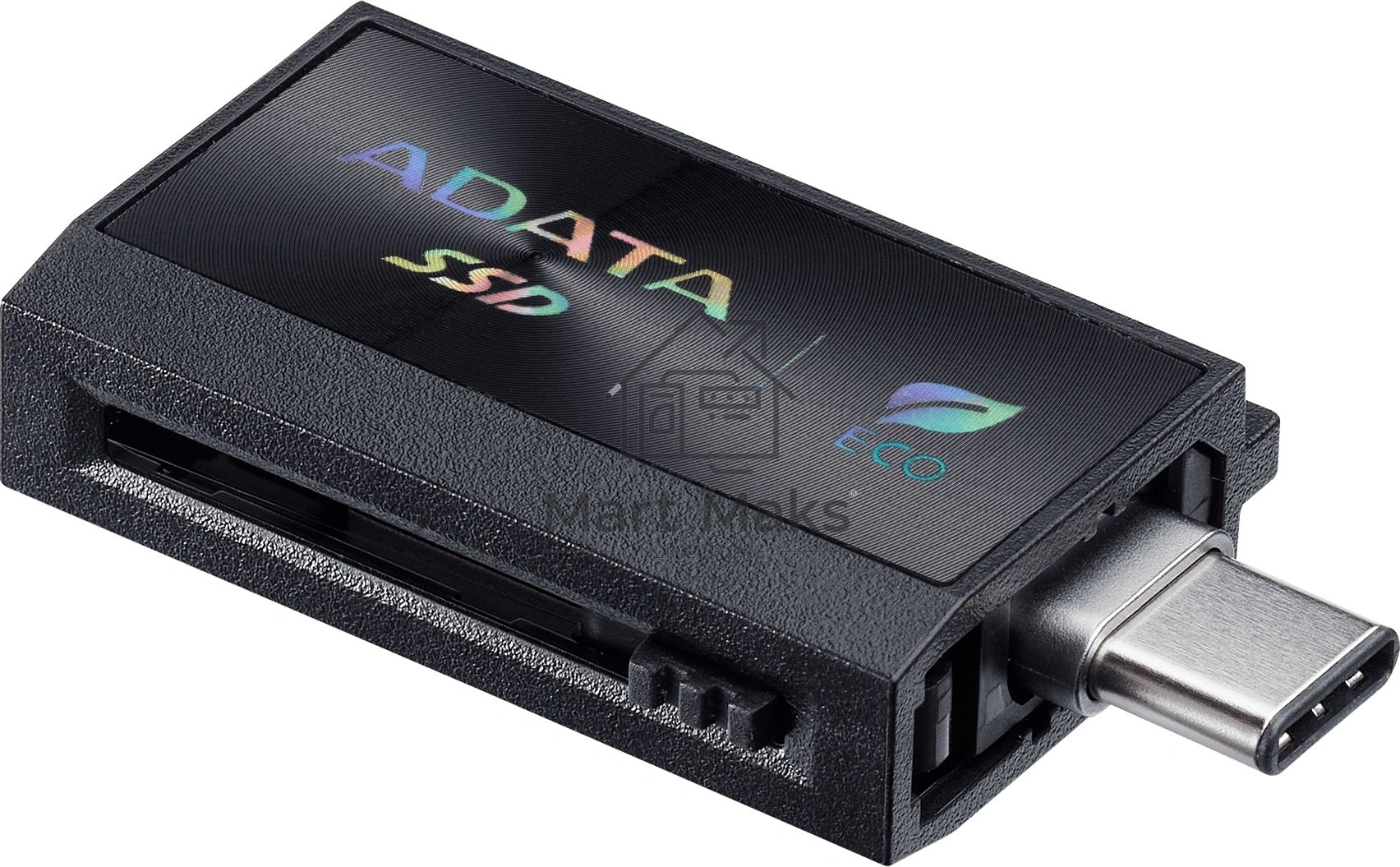 Накопитель SSD A-Data SC730 USB3.2 Gen2 512GB SC730-512G-CACTI черный