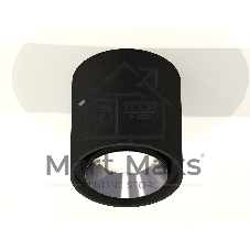 Светильник Ambrella Light XS7723003 SBK/PSL черный песок/серебро полированное MR16 GU5.3 (C7723, N7032)