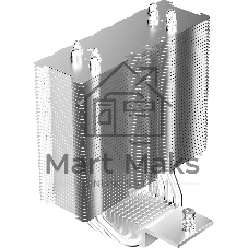 Кулер для процессора Ocypus Delta A40 EX WH Digital, 120мм ARGB FAN, Top Display Panel, 4 HEAT PIPES, 4-PIN PWM, 500-1800 RPM, 29DBA, HYDRO BEARING, LGA115X/1200/1700/18XX, AM4/AM5