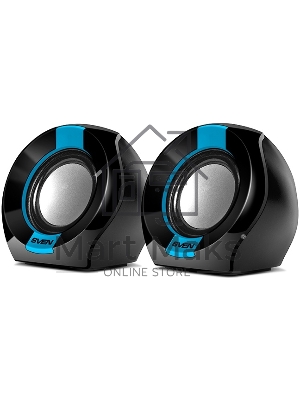 Акустическая система Sven 150 2.0 черный/синий 5Вт