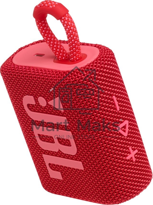 Портативная акустика JBL GO 3, красный
