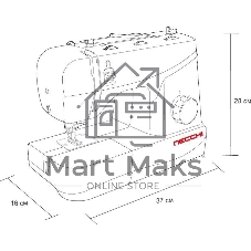 Швейная машина Necchi 4323 А белый