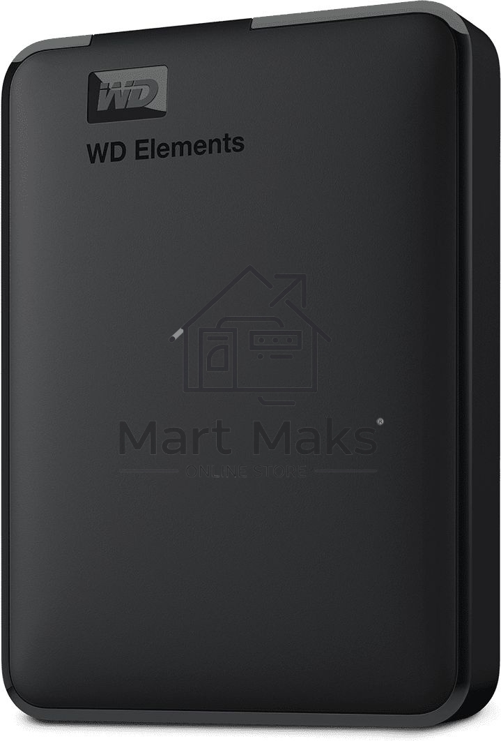 Внешний жесткий диск Western Digital Elements Portable WDBU6Y0040BBK-WESN 4ТБ 2,5