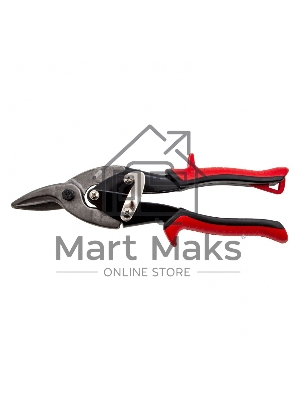 Ножницы по металлу Matrix, 250 мм, правые, обрезиненные рукоятки