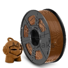 Филамент NVPrint PETG Coffee для 3D печати диаметр 1.75мм длина 330 метров масса 1 кг