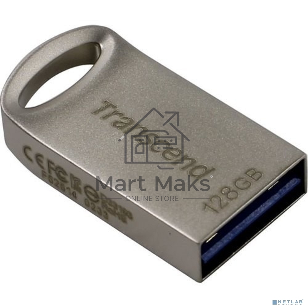 Флешка USB R/W R/W Transcend 128GB JETFLASH 710 (Silver)