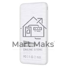Портативный аккумулятор More choice (4620202550606) PB55-10 с кабелем 1USB 3.0A - 10000mAh белый