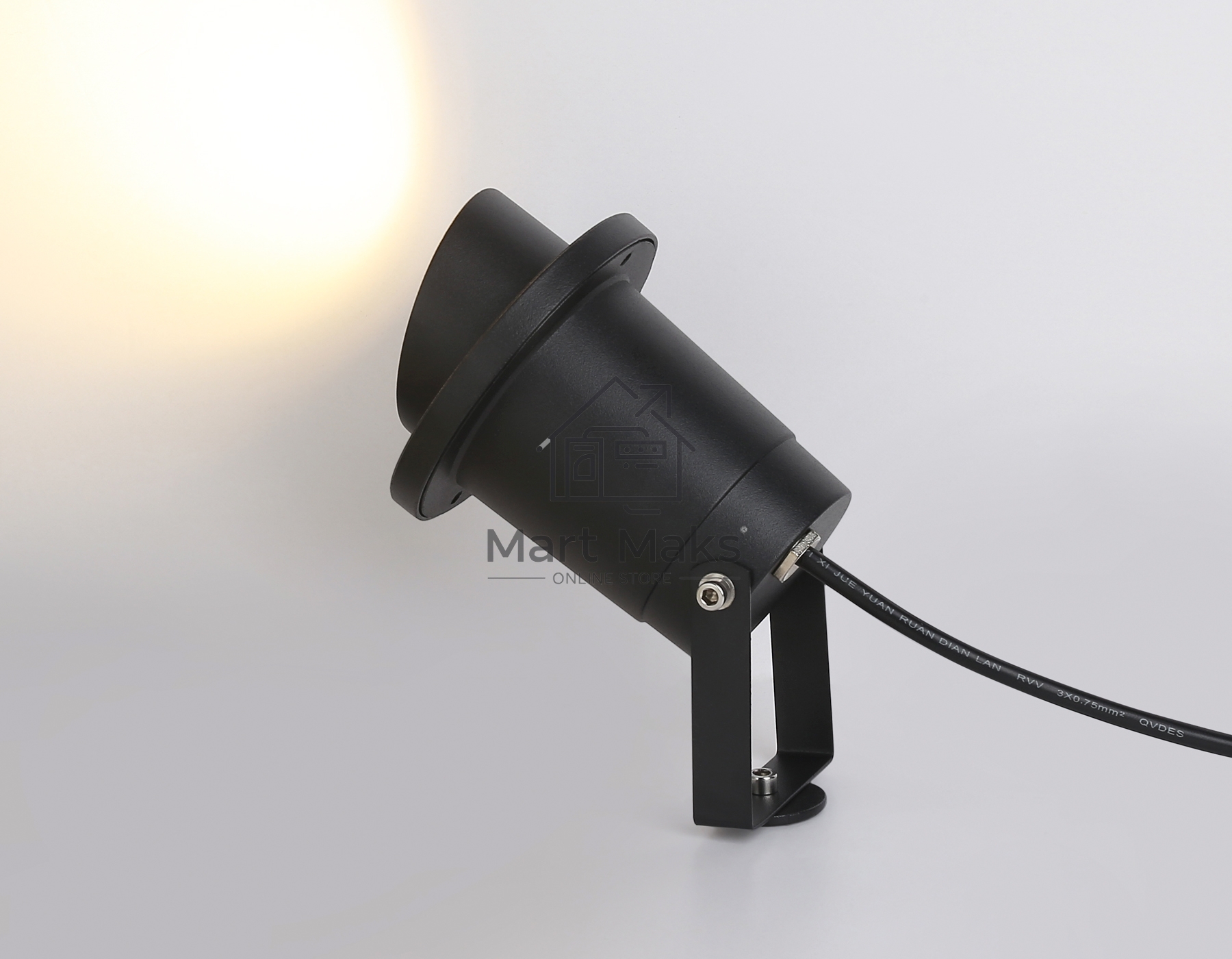 Светильник Ambrella light ST6339 BK черный IP65 GU10 max 35W D92*315