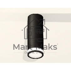 Светильник Ambrella Light XS6343040 SBK/FR черный песок/белый матовый MR16 GU5.3 (C6343, N6221)