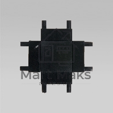 Flat Magnetic Четырёхсторонний соединитель для накладного шинопровода (чёрный) 85003/00