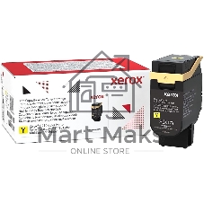 Тонер-картридж Xerox 006R04767 большой емкости, желтый Xerox VLC410/415 (7000 страниц)/желтый High Capacity Toner Cartridge, Xerox VLC410/415 (7,000 Pages)