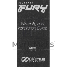 Оперативная память Kingston Fury Beast, DDR5, 32Gb (2x16Gb), 6000MHz, CL36, DIMM, с радиаторами, RGB, белый
