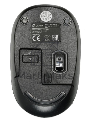 Мышь беспроводная Oklick 505MW черный, 1000 dpi, радиоканал, USB, кнопки - 3