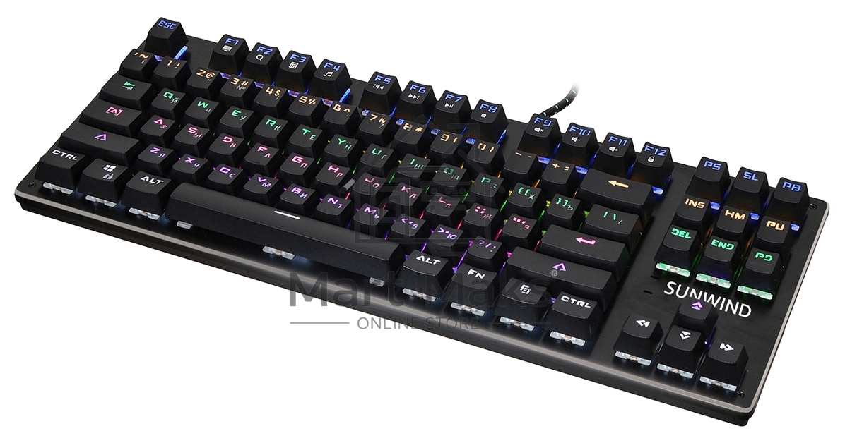 Клавиатура SUNWIND SW-K900G,USB, черный 1422332