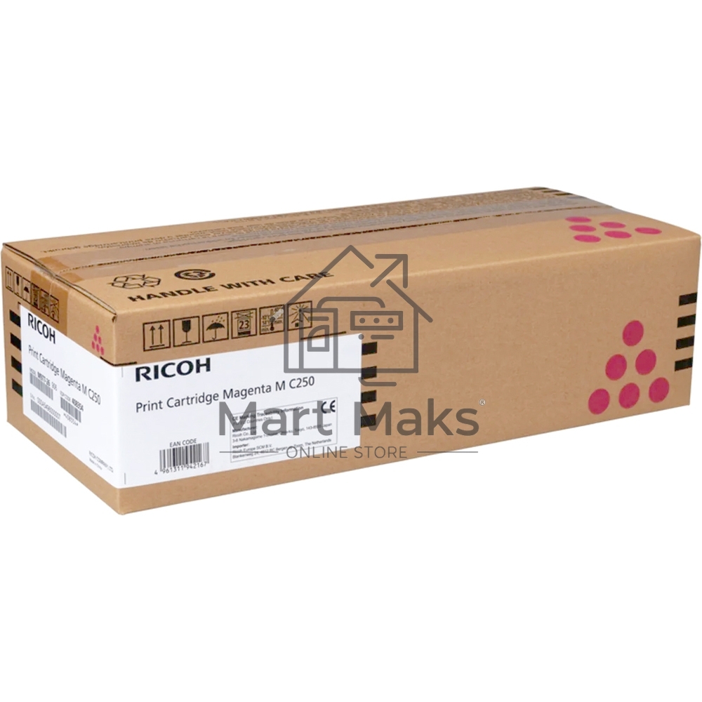 Картридж лазерный тип M C250H малиновый для Ricoh P C301W/M C250FW