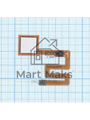 Шлейф со сканером отпечатка пальца для Xiaomi Redmi Note 4 серебро Шлейф со сканером отпечатка пальца для Xiaomi Redmi Note 4 серебро