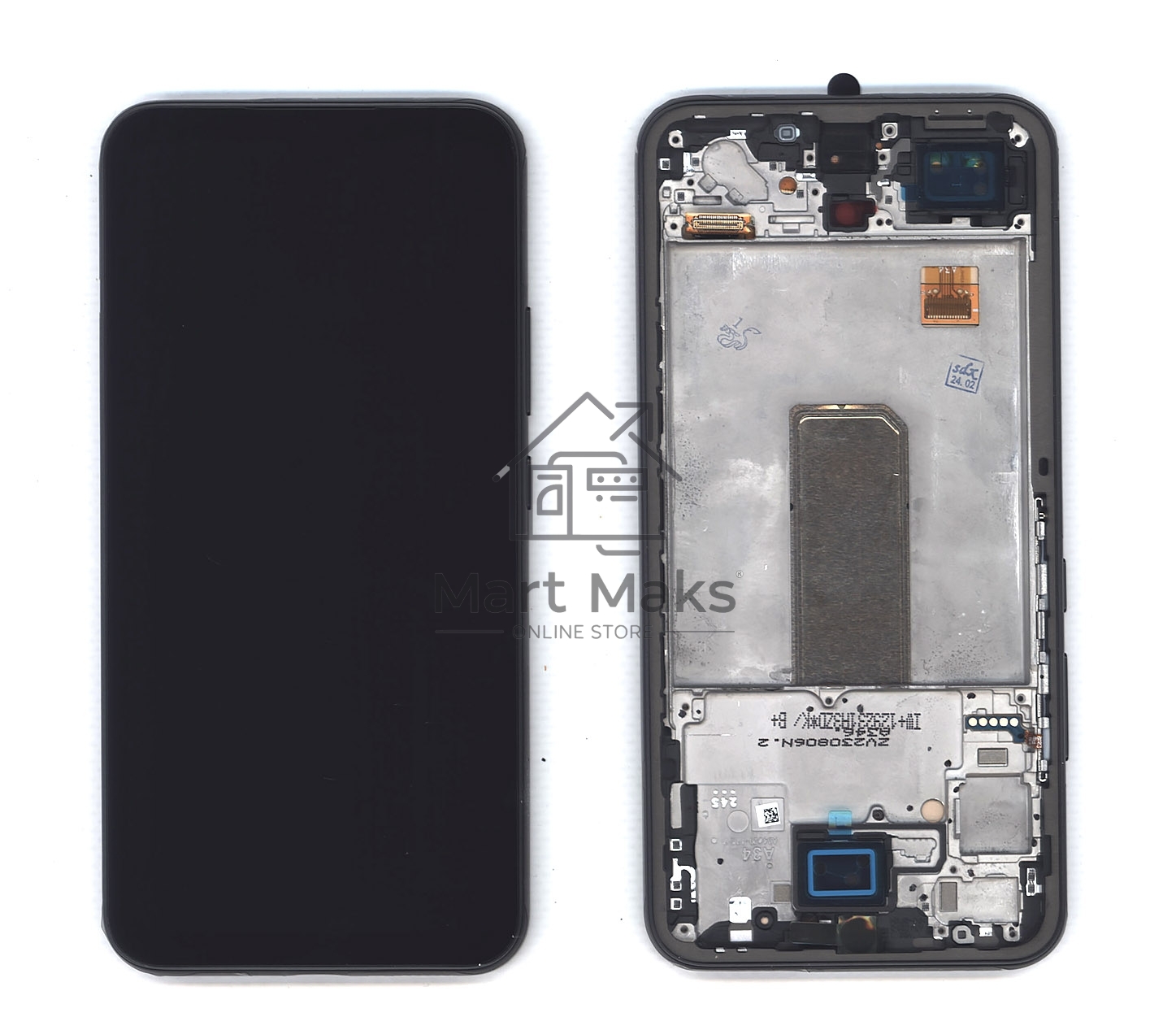 Дисплей для Samsung Galaxy A34 5G SM-A346B в сборе с тачскрином, черный Oled